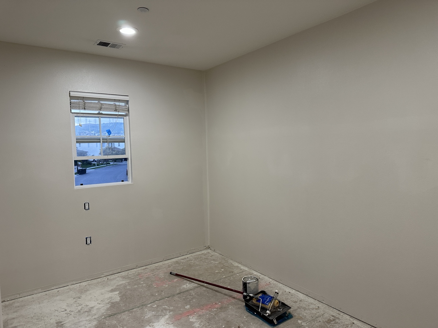 Finished drywall and wall repair
