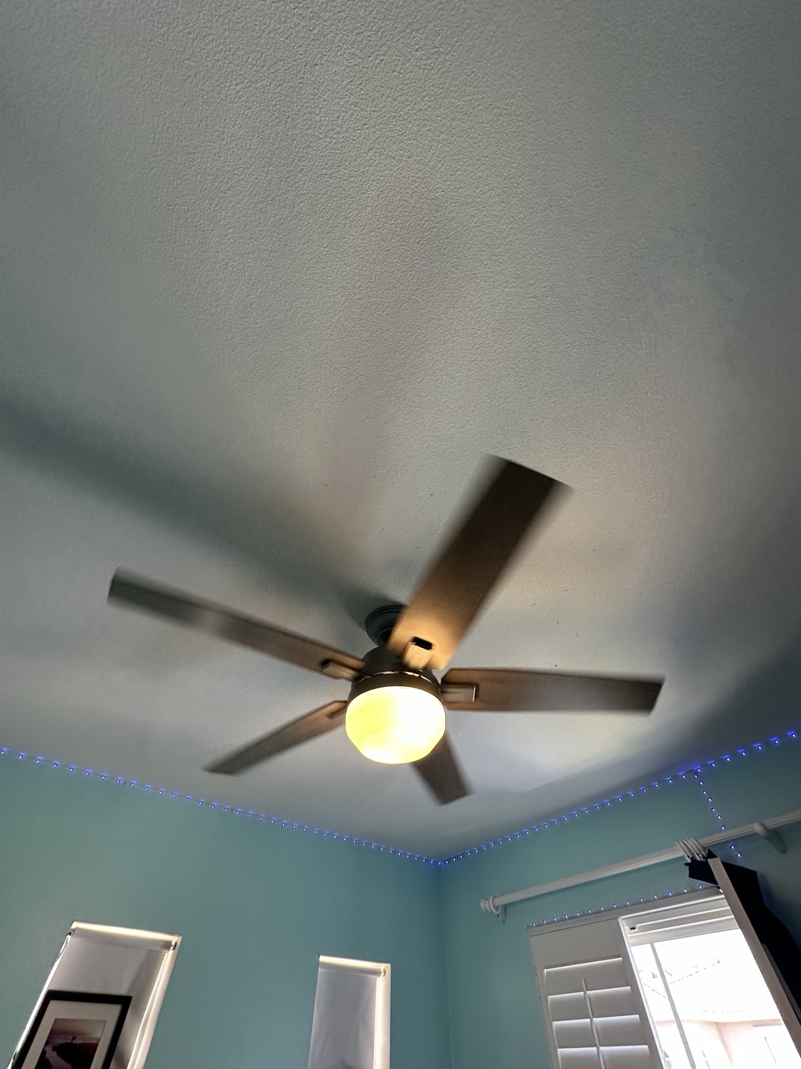 Ceiling fan and home fixture installation